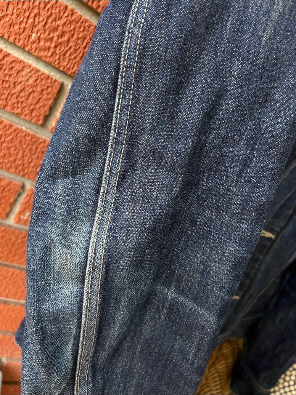 Levi's Blue Denim Trucker Jacket - Picture 5 of 8
